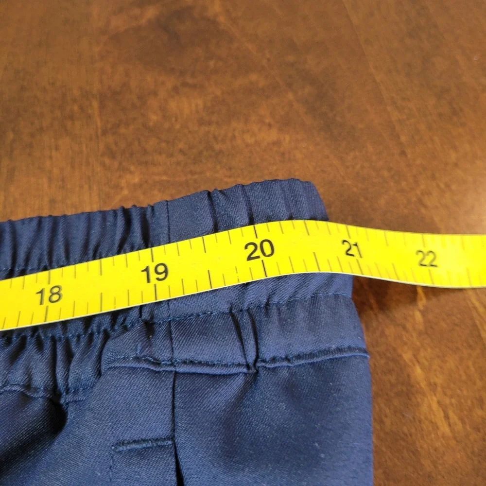 Xersion Mens Athletic Shorts Elastic Waist Drawstring Size XL Navy & Green New